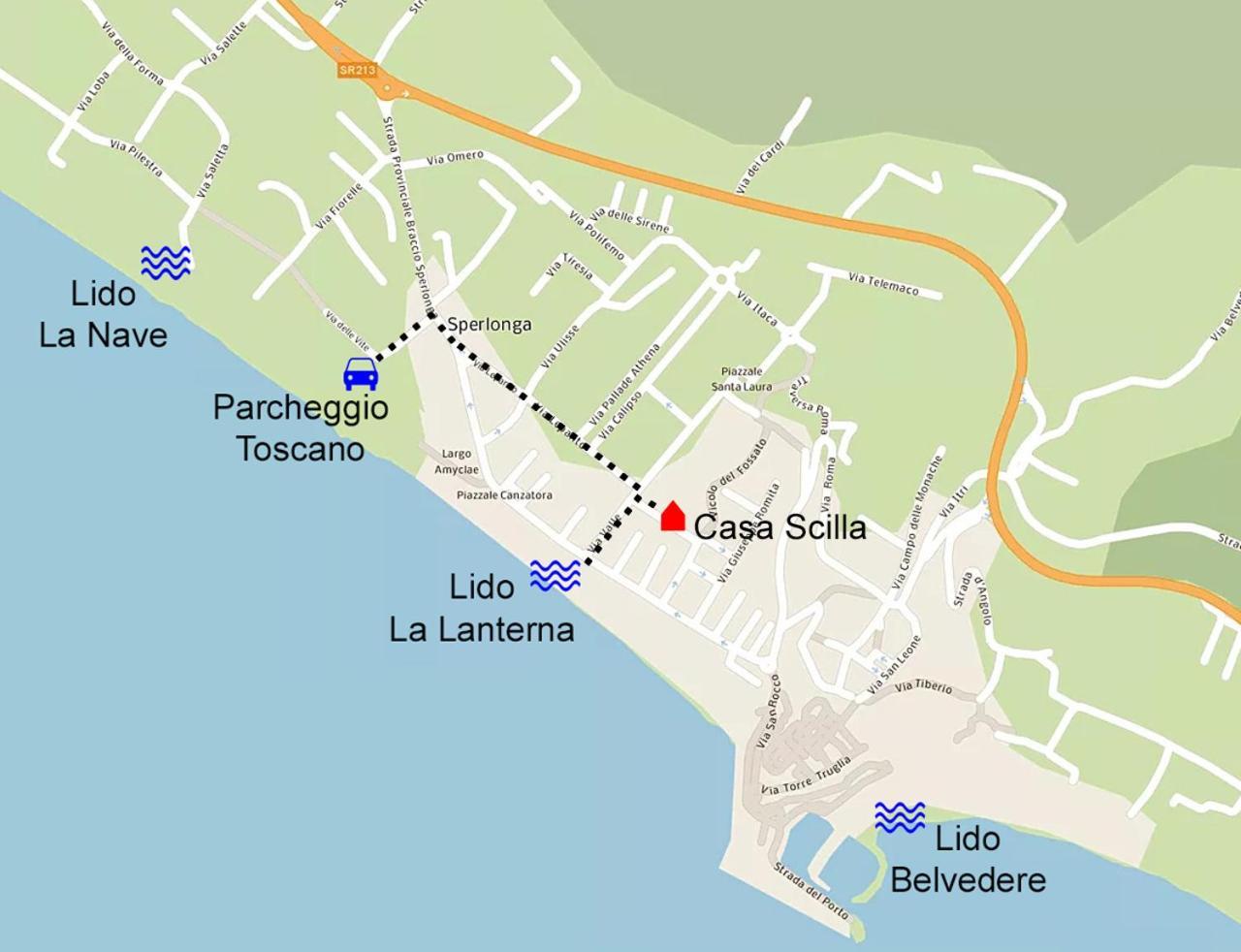 Ferienwohnung Casa Scilla Sperlonga Exterior foto